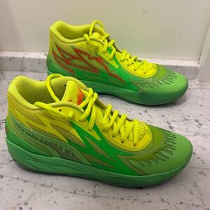 Puma LaMelo Ball MB.02 "Nickelodeon Slime" sneakers